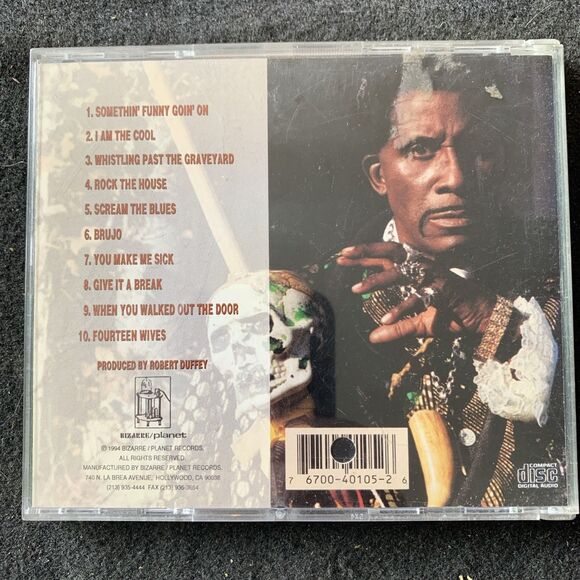 Rare - Screaming Jay Hawkins CD Something Funny Going On -Bizarre Planet Records - Picture 7 of 7
